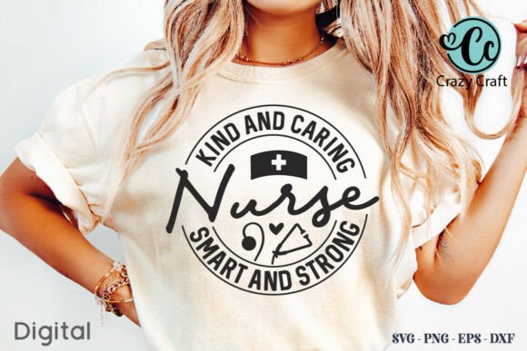 A Caring Nurse Graphic for Professional T-Shirt Designs