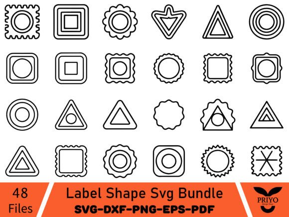 A Designer’s Real-World Take on the Label Shape Svg Bundle