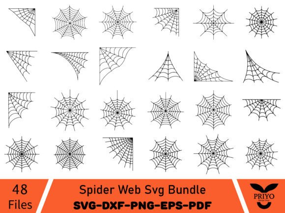 A Graphic Designer's Take on the Spider Web Svg Bundle