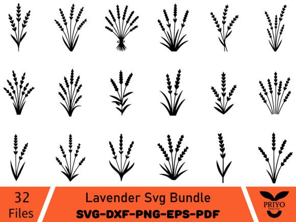 A Lavender Graphics Bundle for Elegant Illustrations