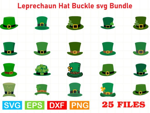 A Leprechaun Hat Buckle Design for Embroidery Realism