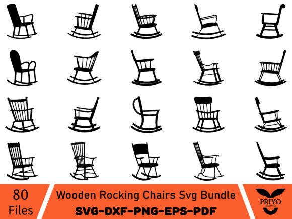 A Professional Designer's Review of Wooden Rocking Chairs SVG