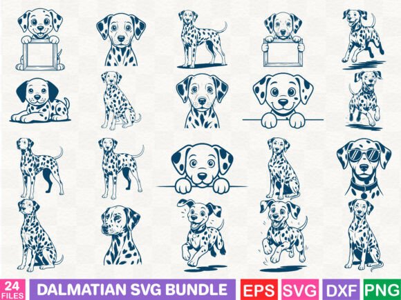A Review of Dalmatian SVG Graphics for Brand Visuals