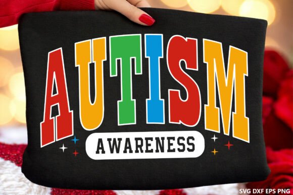 Autism Awareness Graphics for T-Shirt Designs and Brand Identity
