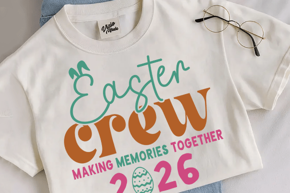 Easter Crew SVG: A Versatile Graphics Asset for T-Shirt Designs