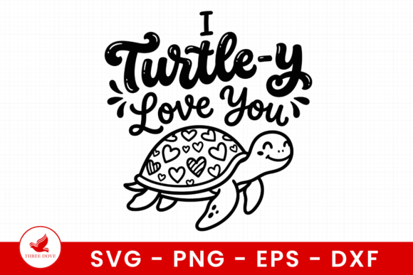 Embroidery Design Review: I Turtle-y Love You SVG
