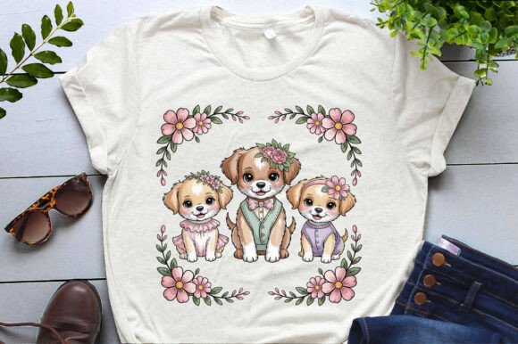 Evaluating Spring Dogs Clipart for Small Business Branding