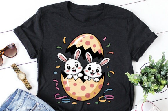 Evaluating Whimsical Easter Bunny Graphics for T‑Shirt Designs