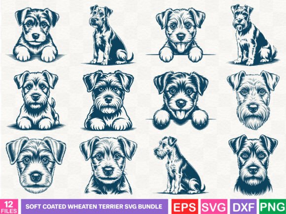 Soft Coated Wheaten Terrier Embroidery Design Review