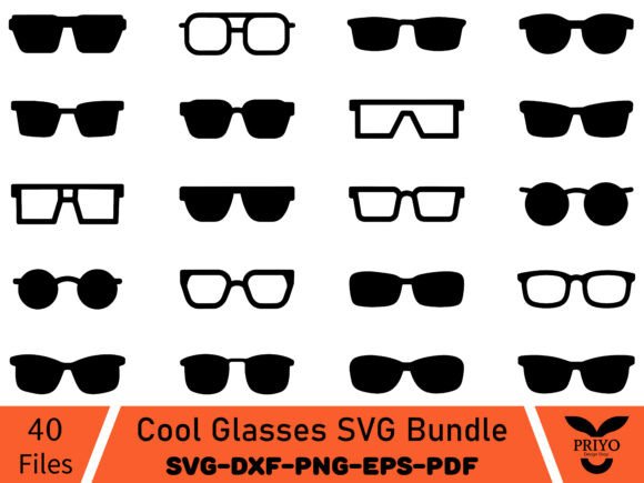 The Cool Glasses SVG Bundle: A Graphic Designer's Review for Marketing Campaigns
